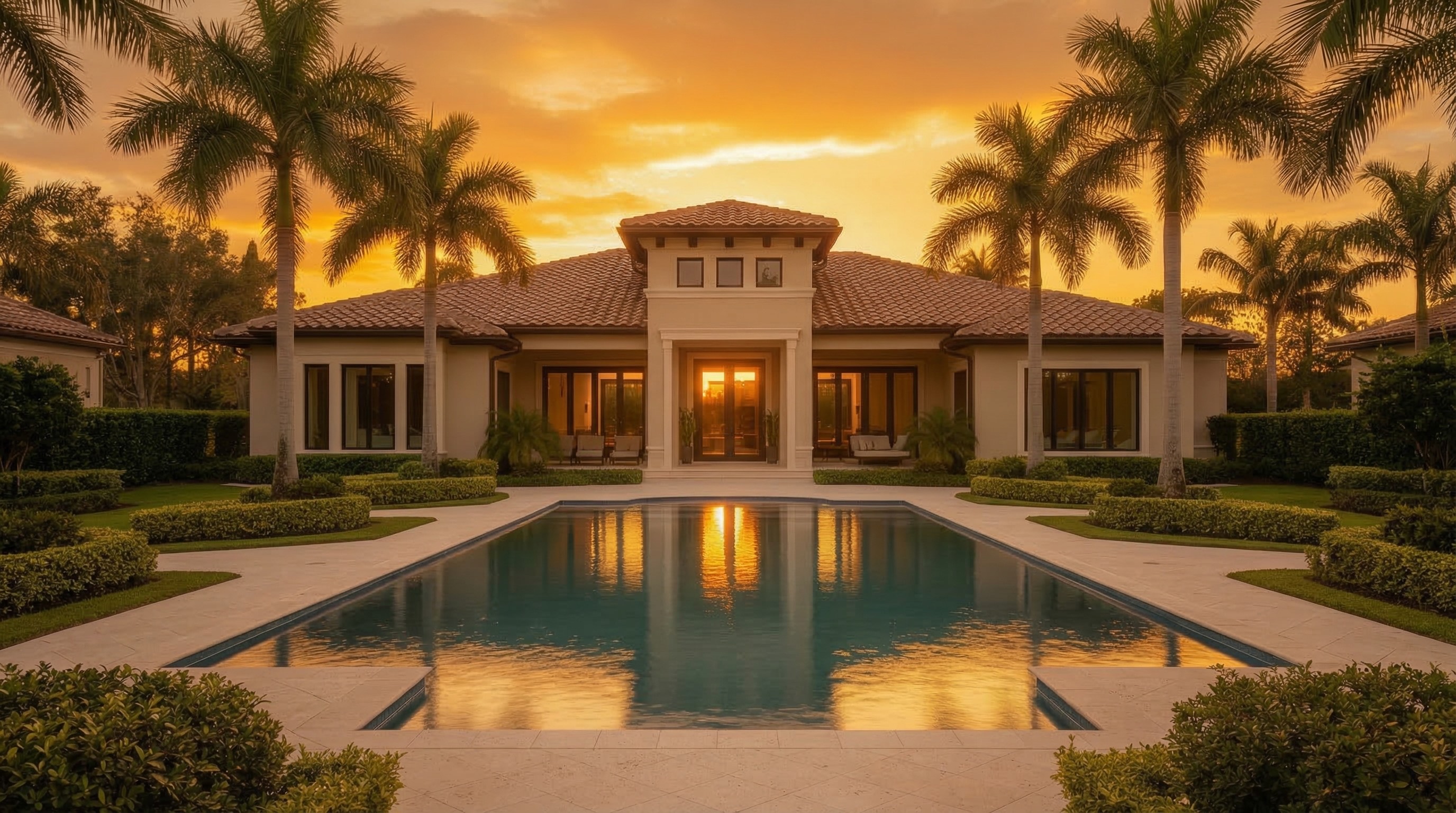 Completed luxury home Lakewood Ranch FL